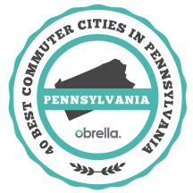 Best Commuter Cities in Pennsylvania Badge